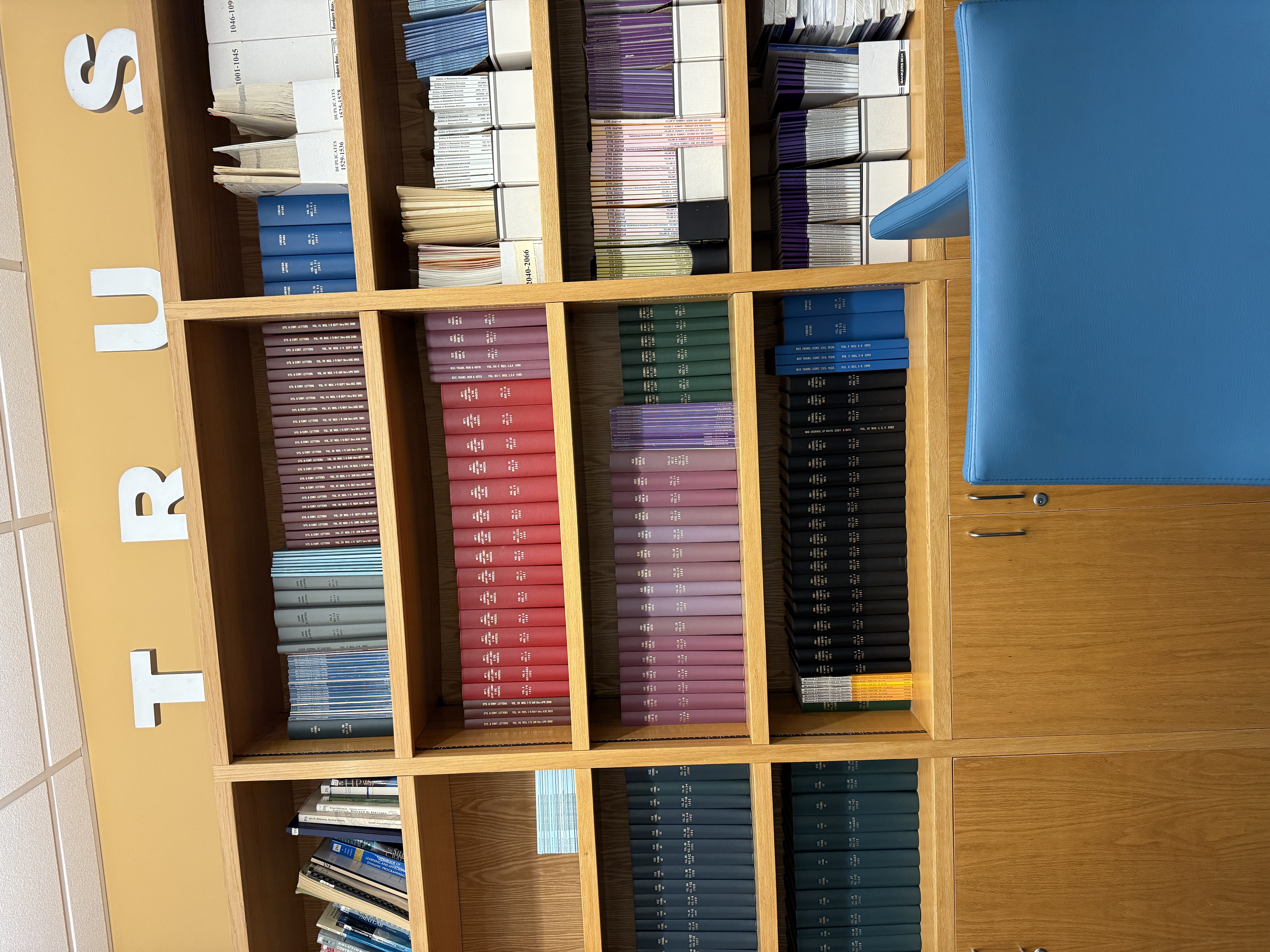 Cory bookcase, left angle