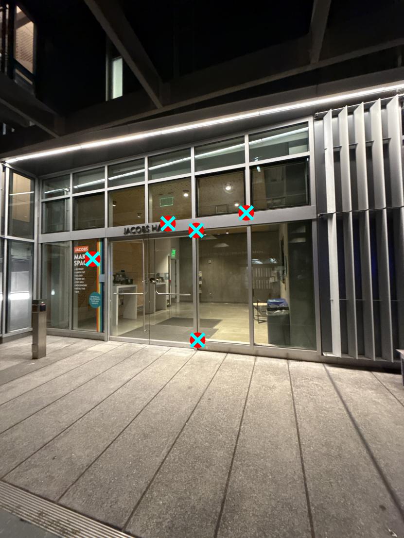 Jacobs with applied homography