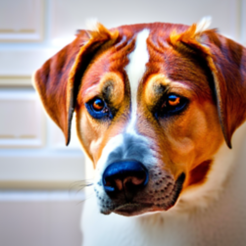 a photo of a dog, num_inference_steps = 100